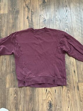 Aerie Maroon Sweatshirt Size XS